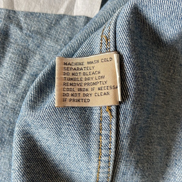 Men's Authentic Denim Jean Jacket J762, Size XL - Picture 10 of 11